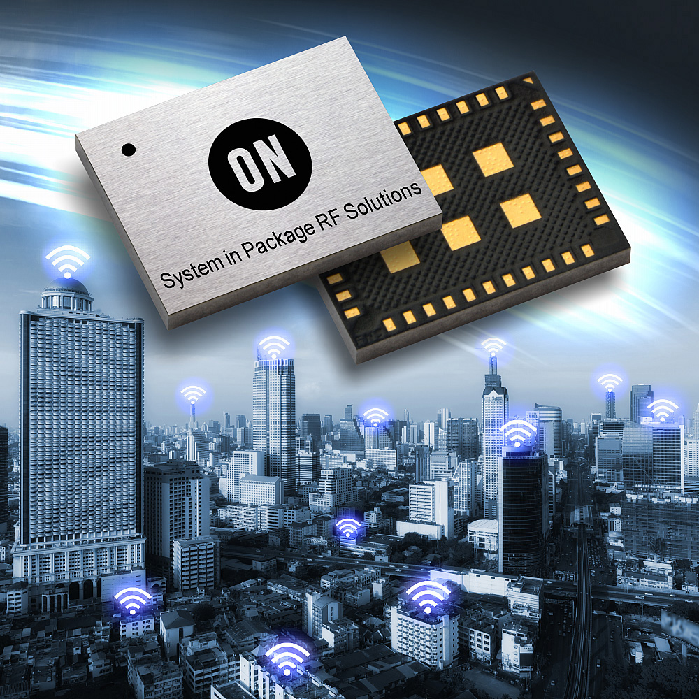 ON Semiconductor announces industry’s first CE certification for Sigfox verified RF system-in-package solution